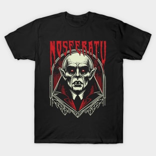 Nosferatu Horror Style Original Art T-Shirt